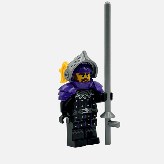 Serpent Knights Jousting Knight - Custom LEGO Castle Minifigure