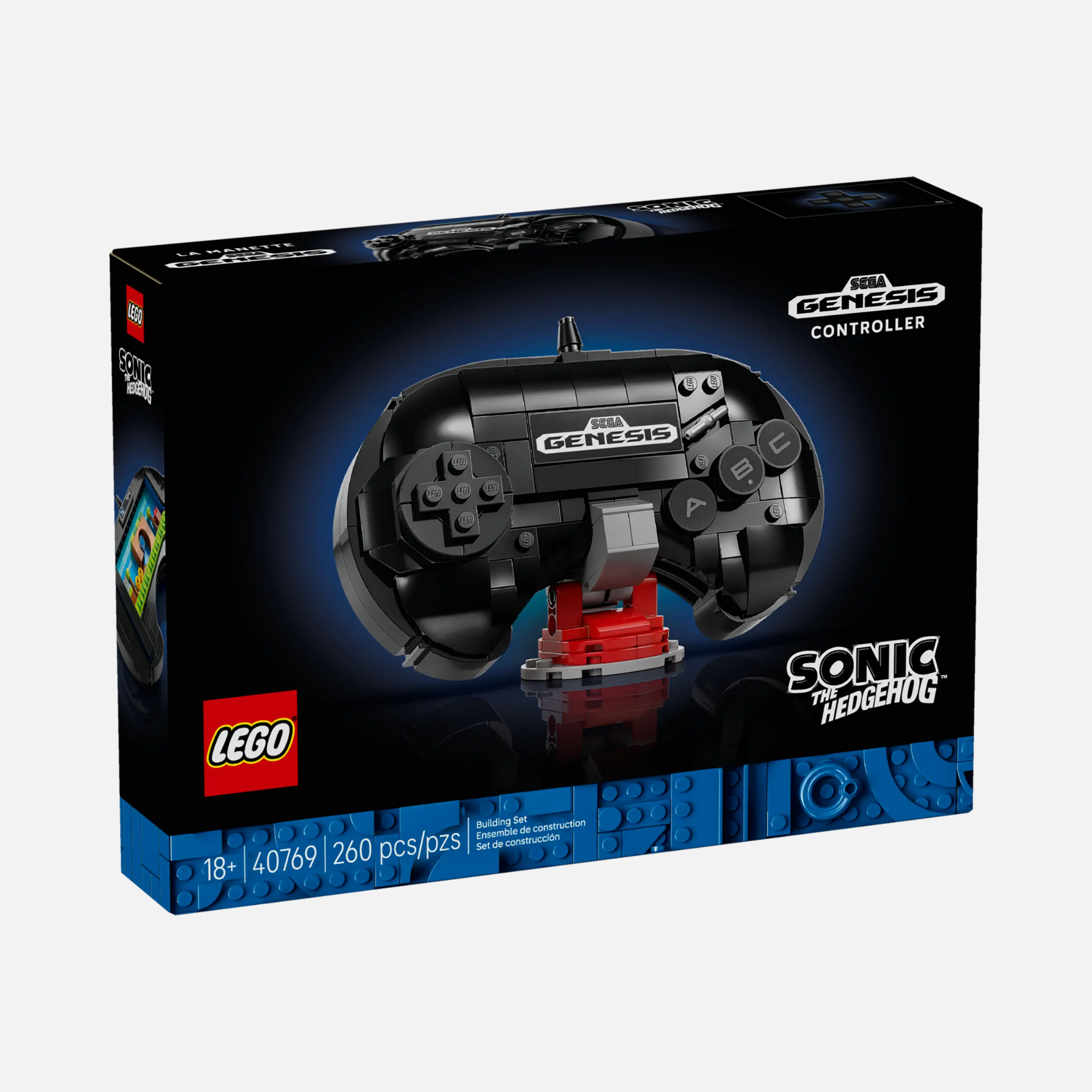 SEGA® Genesis Controller – LEGO® Set (40769) – Miniverse Figs