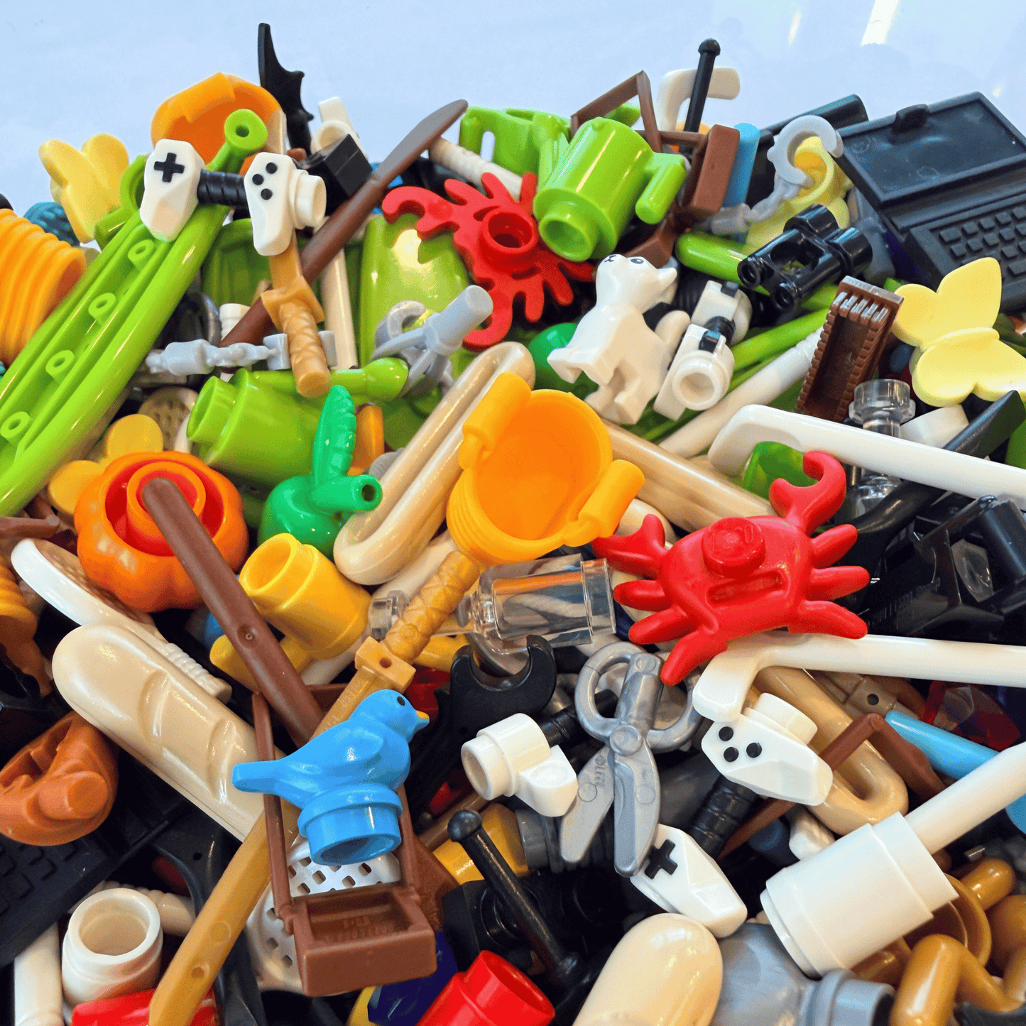Build a Minifig Kit - Authentic LEGO Minifigure Parts Pack for Parties, Events & Creative Play