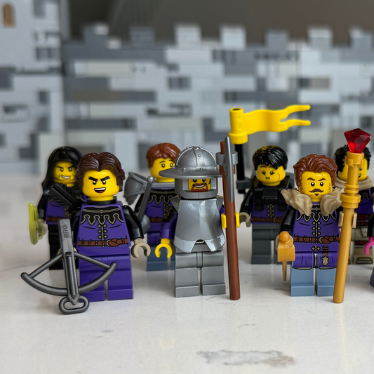 LEGO Castle Mystery Minifigures - Violet Vanguard Pack (5 Pack)