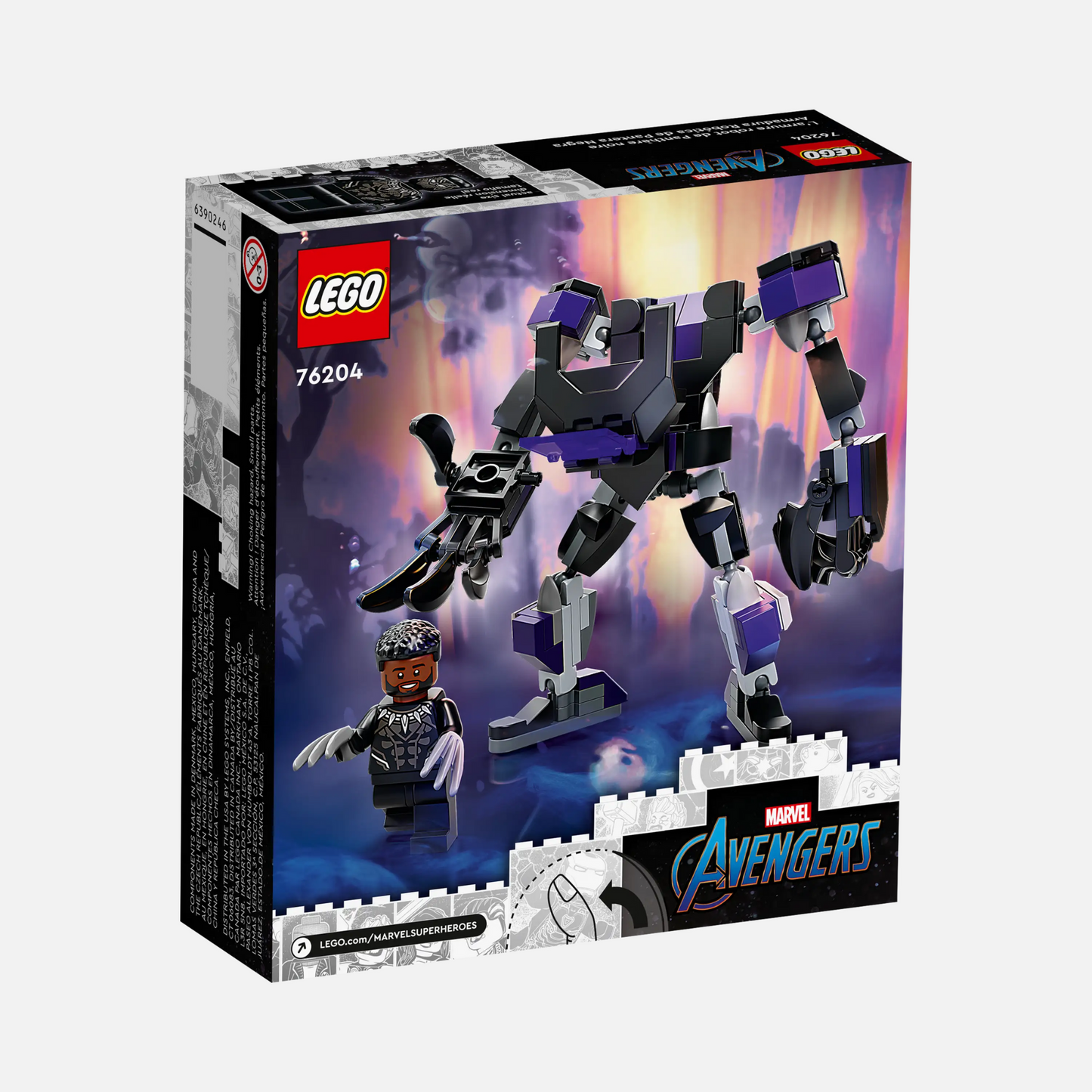 Black Panther Mech Armor - LEGO® Marvel Set (76204)