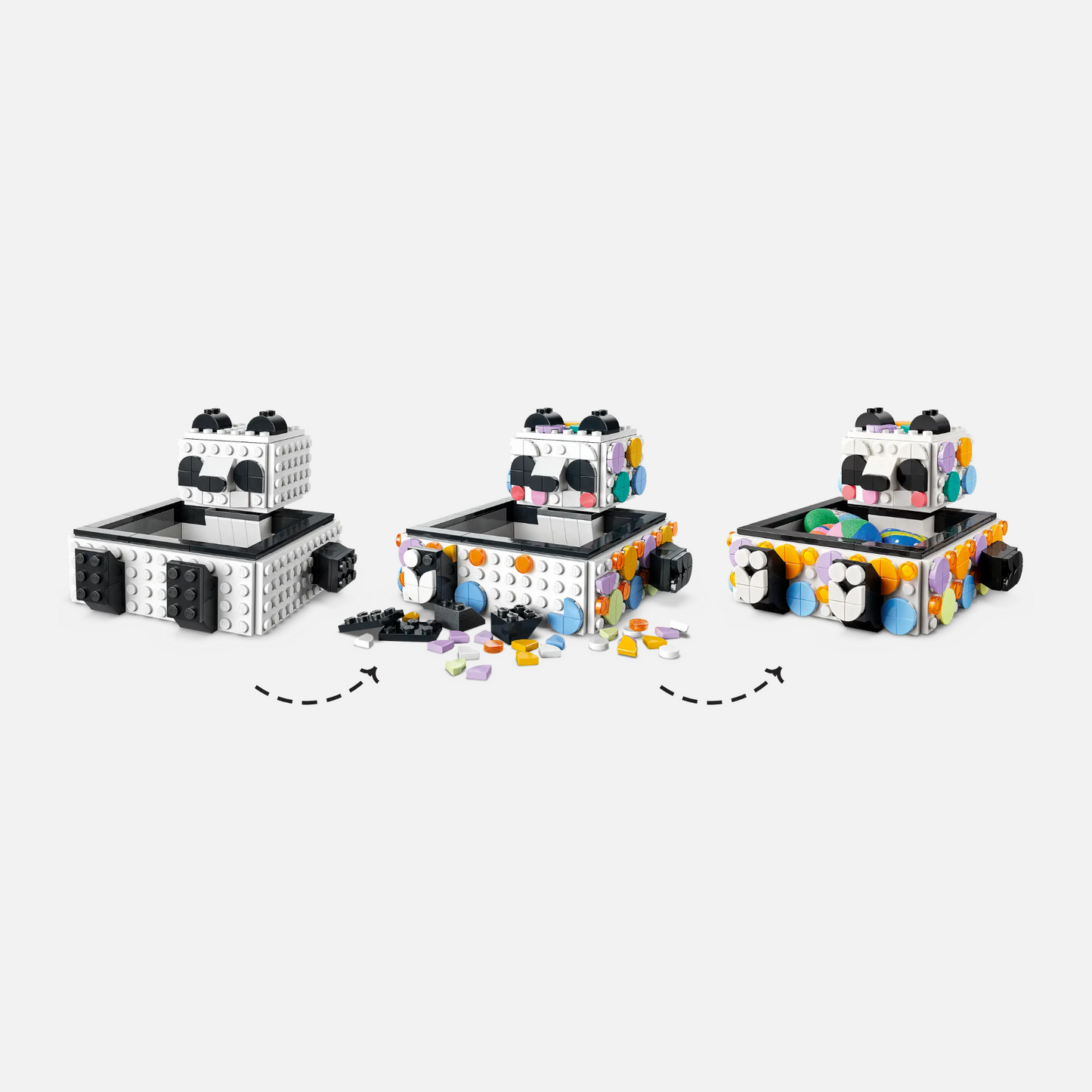 Cute Panda Tray - LEGO® Dots Set (41959)