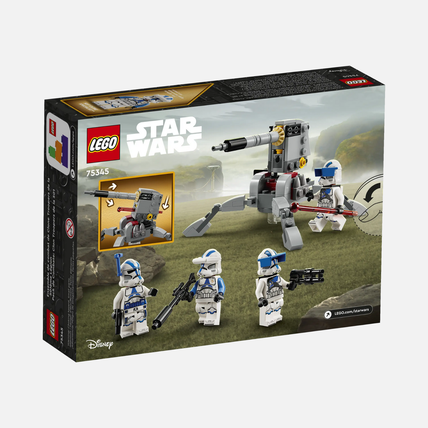 501st Clone Troopers Battle Pack – LEGO® Star Wars Set (75345)