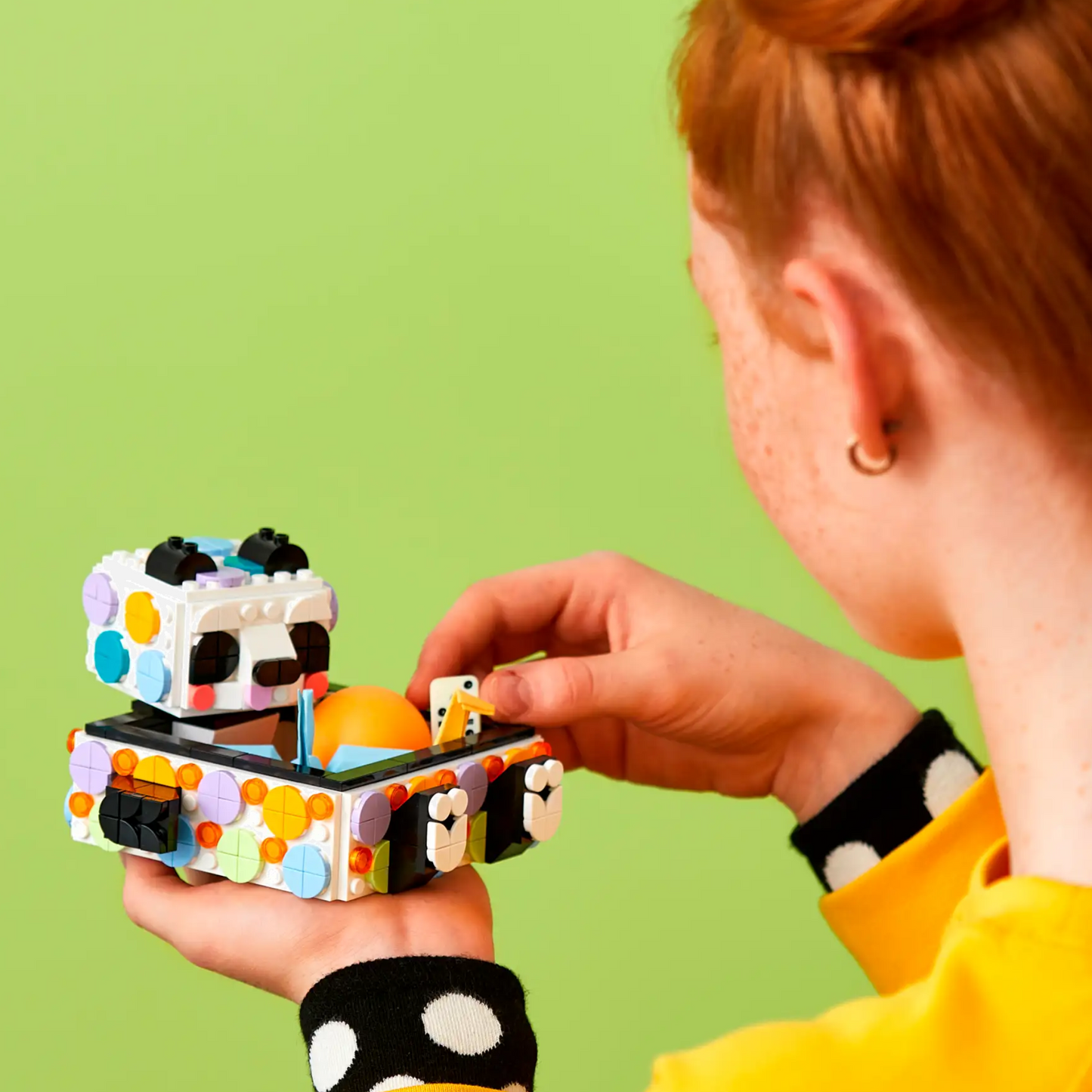 Cute Panda Tray - LEGO® Dots Set (41959)