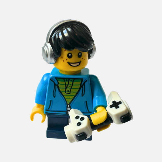 Gamer Kid - LEGO Minifigure