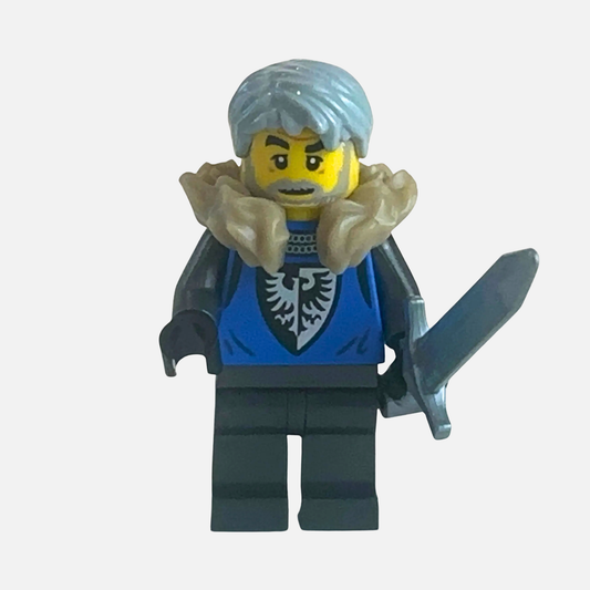 Captain "Black Falcon" Custom LEGO Castle Minifigure