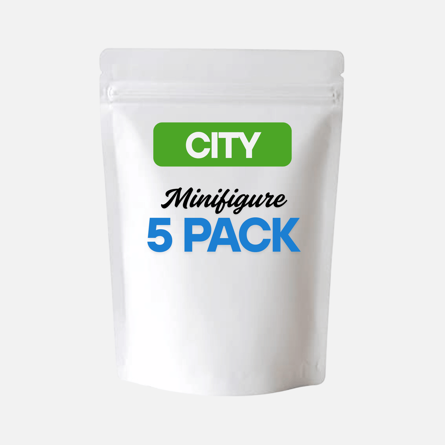City Mystery LEGO Minifigures - 5 Pack