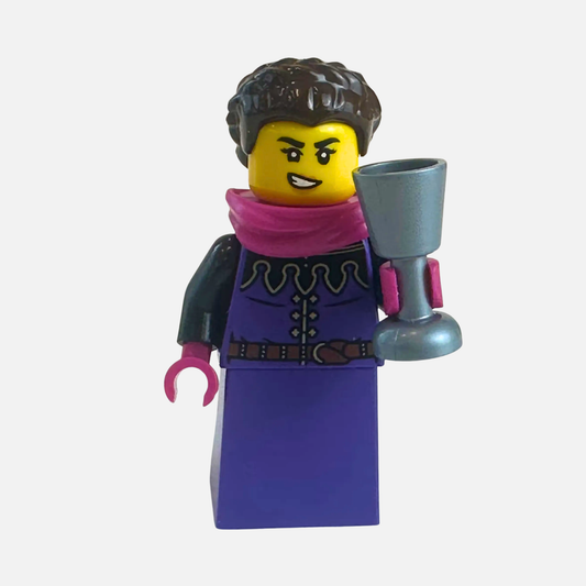 Lady "Violet Vanguard" Custom LEGO Castle Minifigure