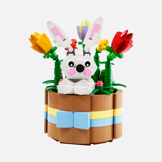 LEGO Easter Basket 40587 set featuring bunny and flowers