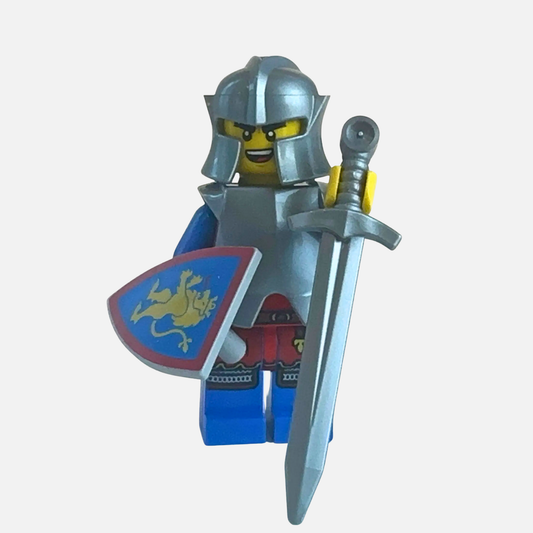 Heavy Knight "Lion Knight" Custom LEGO Castle Minifigure