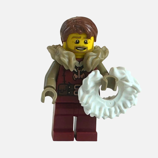 Fur Trader "Peasant" Custom LEGO Castle Minifigure