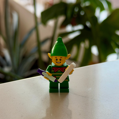 Elf on the Shelf Custom LEGO Minifigure