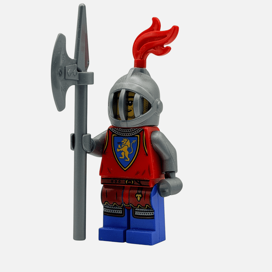 Lion Knights Axe Guard - Custom LEGO Castle Minifigure