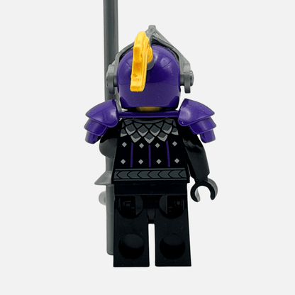 Serpent Knights Jousting Knight - Custom LEGO Castle Minifigure