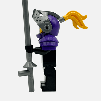Serpent Knights Jousting Knight - Custom LEGO Castle Minifigure
