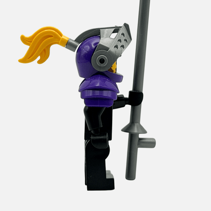 Serpent Knights Jousting Knight - Custom LEGO Castle Minifigure