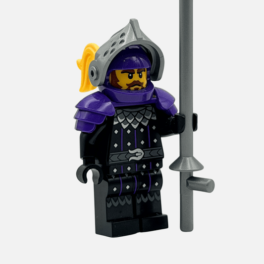 Serpent Knights Jousting Knight - Custom LEGO Castle Minifigure
