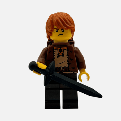 Wolf Pack Squire - Custom LEGO Castle Minifigure