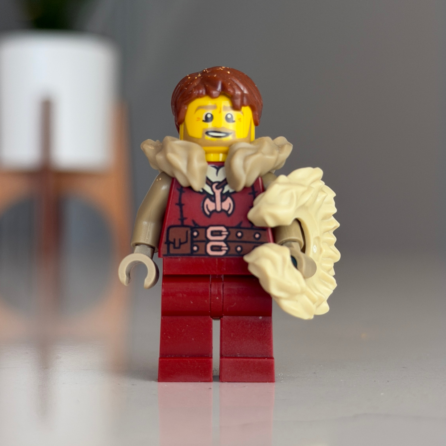 Peasant Fur Trader - Custom LEGO Castle Minifigure