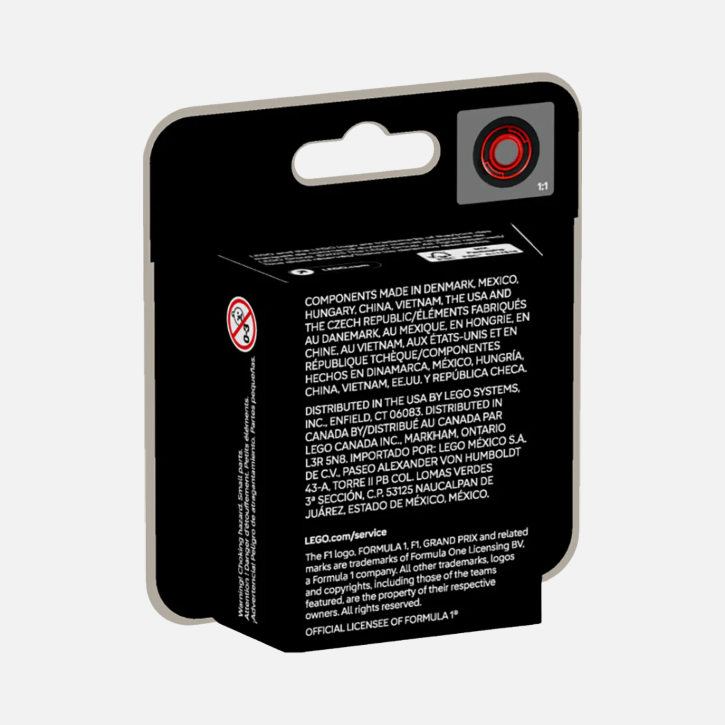 F1 Formula Race Car LEGO Minifigure (71049)