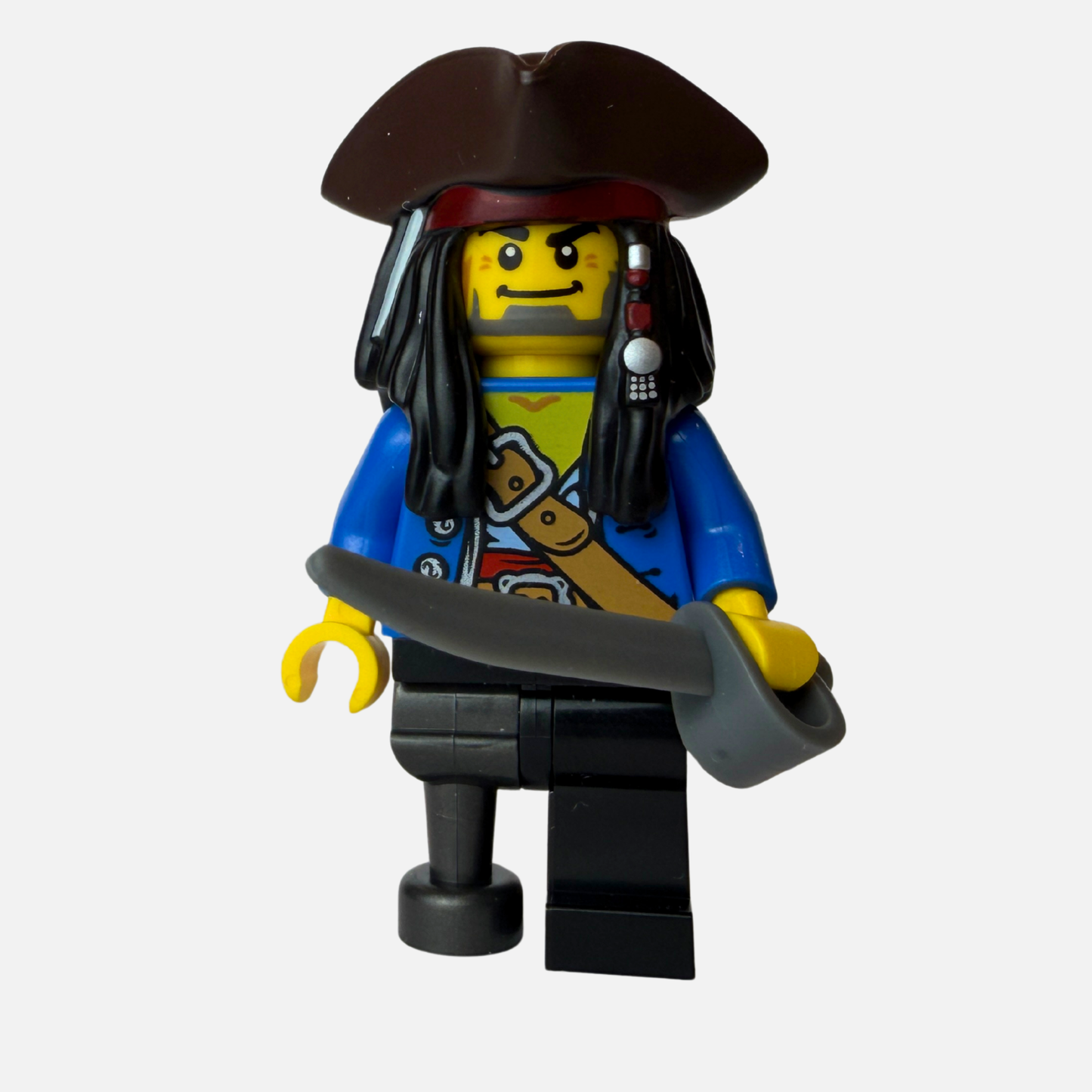Pirate Captain Custom LEGO Minifigure