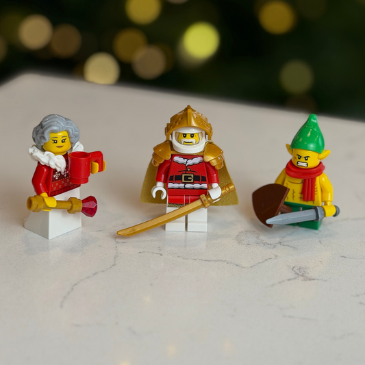 Santa Battle Pack Custom LEGO Minifigures