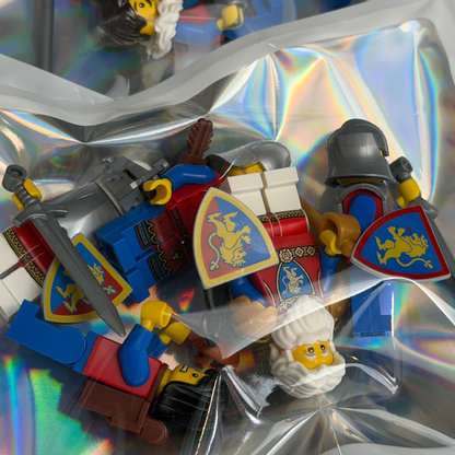 Lion Knights - Castle Mystery LEGO Minifigures - 5 Pack
