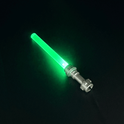 Light-up Green Lightsaber - Minifigure Accessory