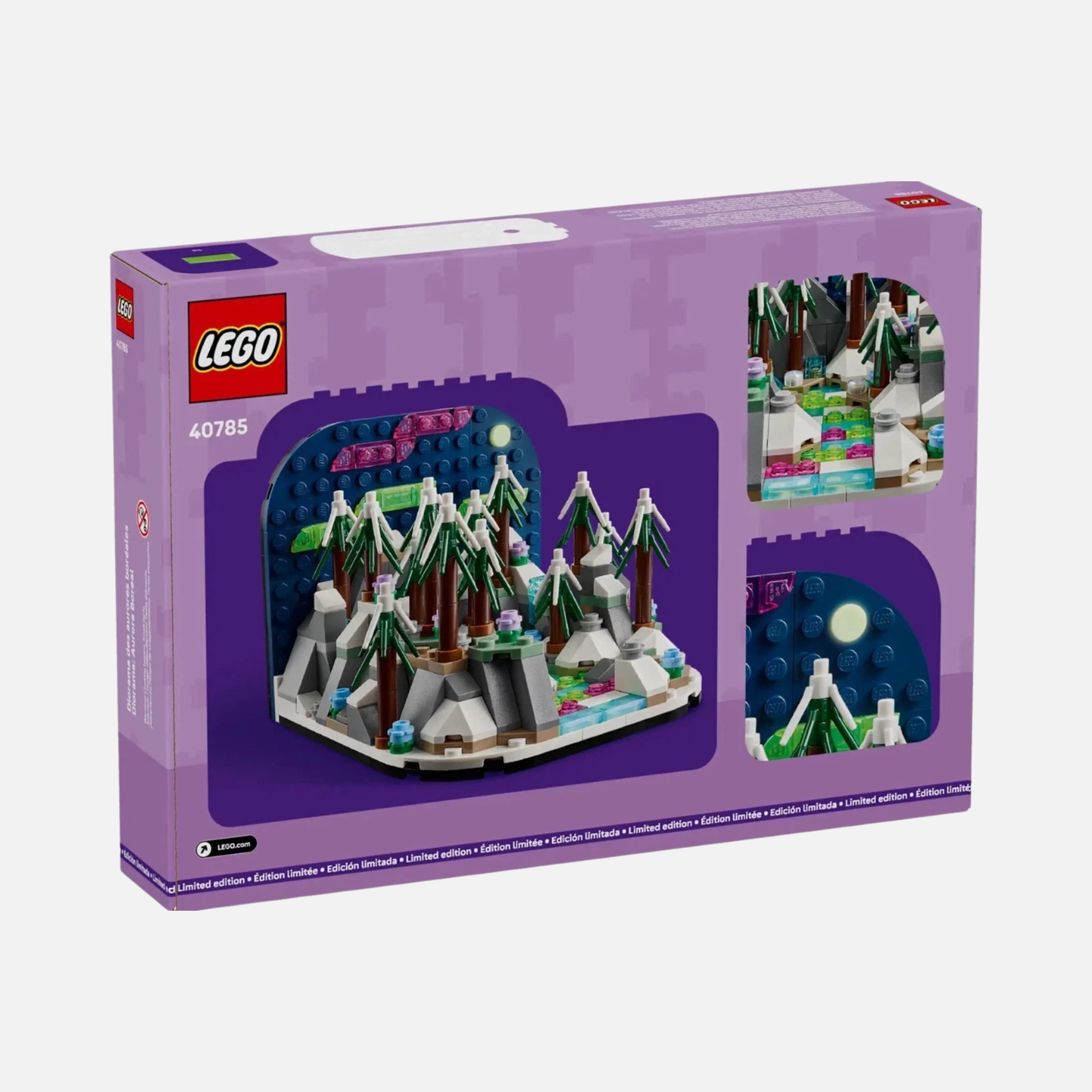 Wonders of the Natural World Northern Lights Diorama - LEGO Set (40785)