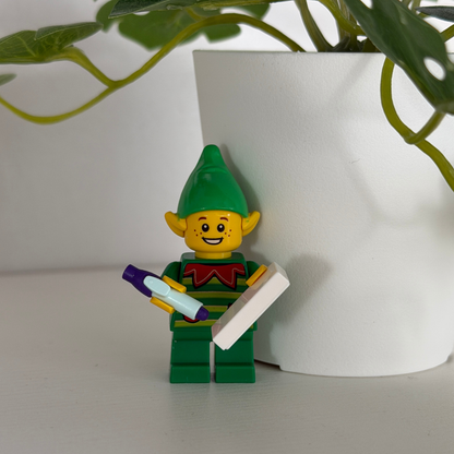 Elf on the Shelf Custom LEGO Minifigure