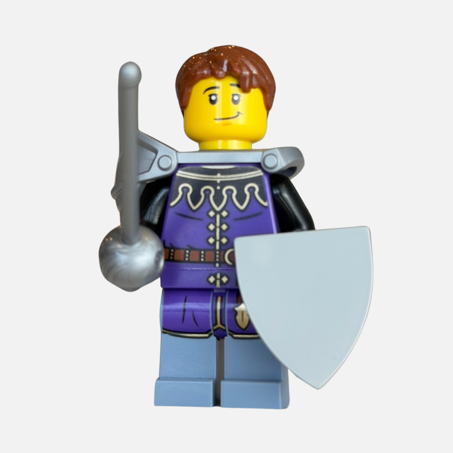 Prince "Violet Vanguard" Custom LEGO Castle Minifigure