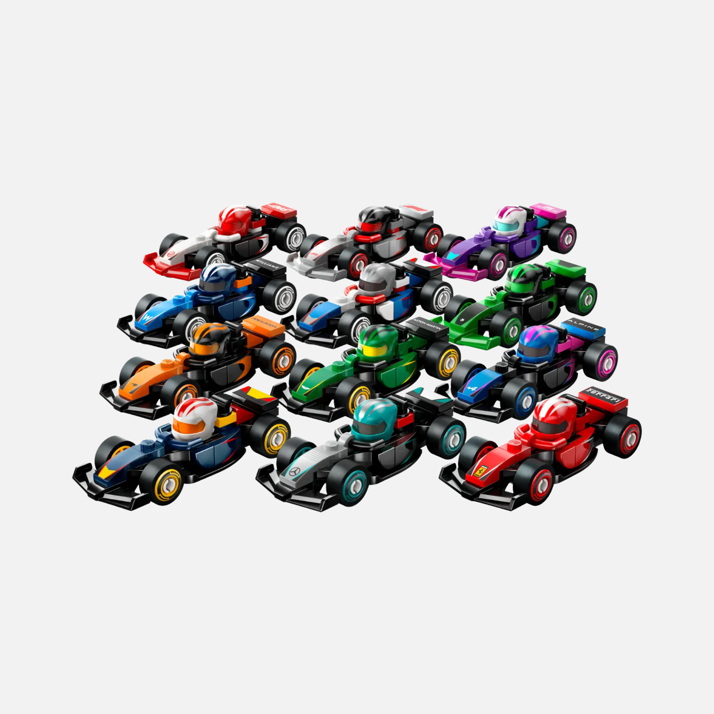 F1 Formula Race Car LEGO Minifigure (71049)