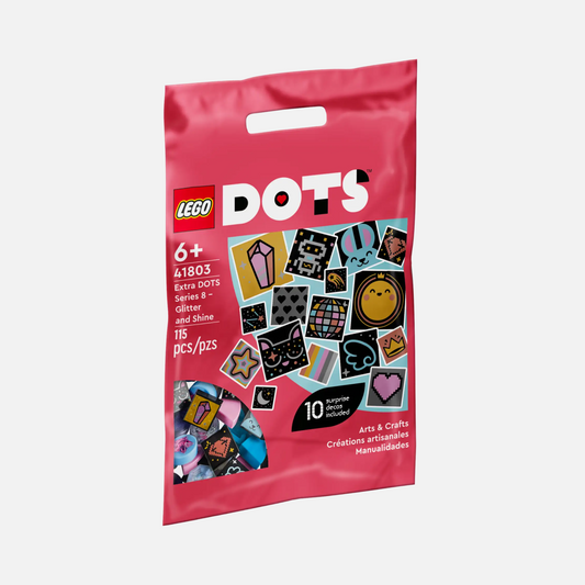 Extra DOTS Series 8 – Glitter and Shine – LEGO® DOTS Set (41803)