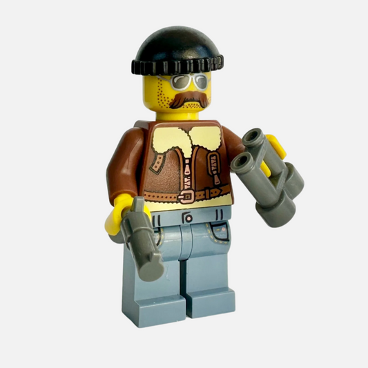 Crash Burnham - LEGO Minifigure