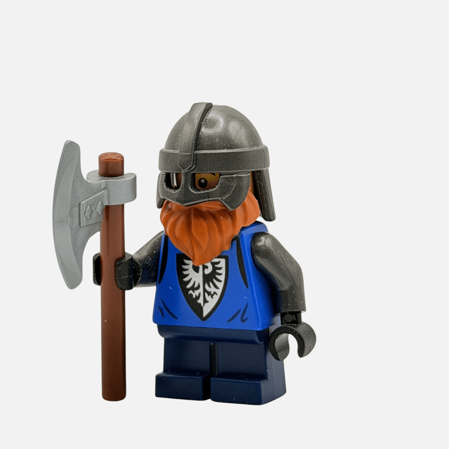 Black Falcons Dwarf - Custom LEGO Castle Minifigure