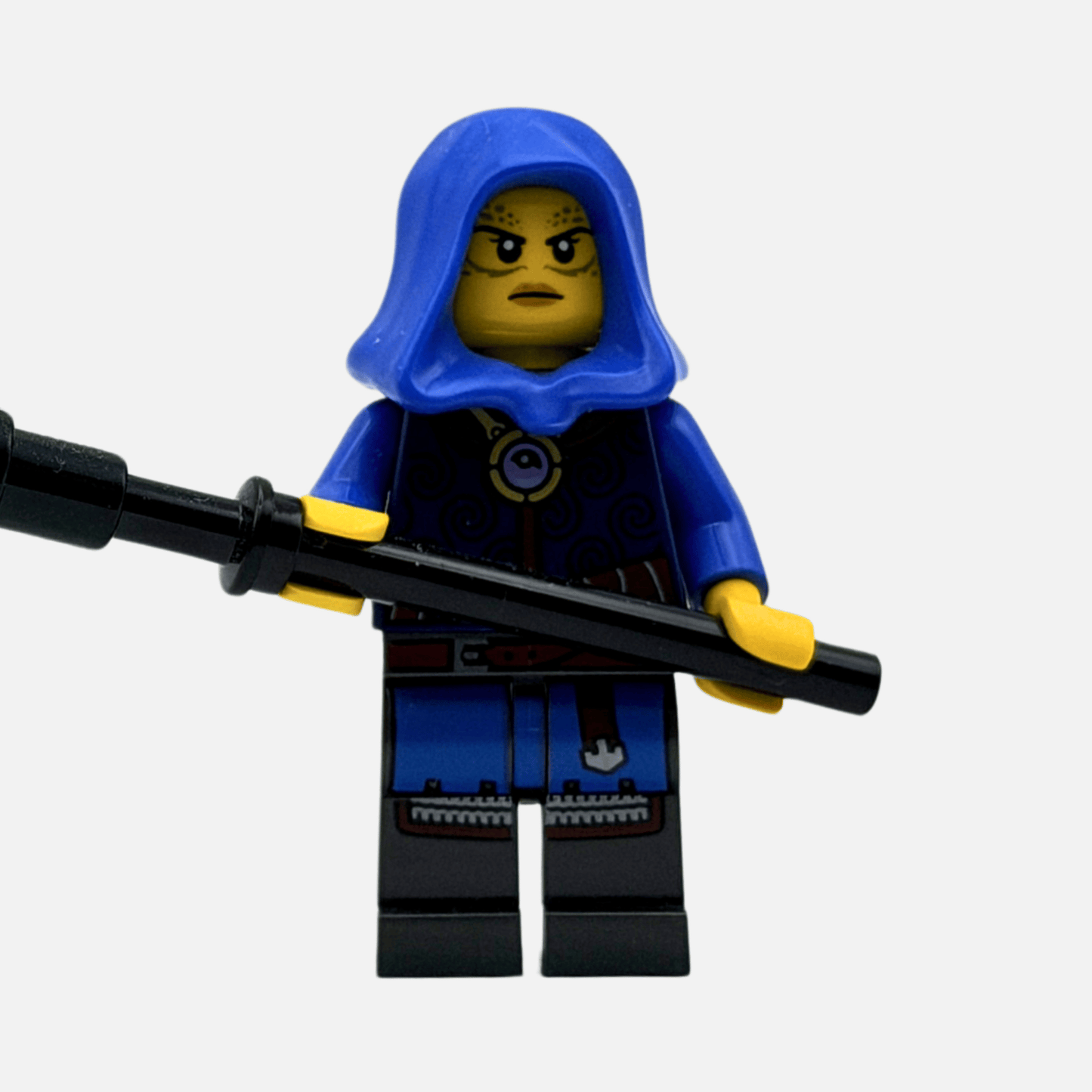 Black Falcons Warlock - Custom LEGO Castle Minifigure