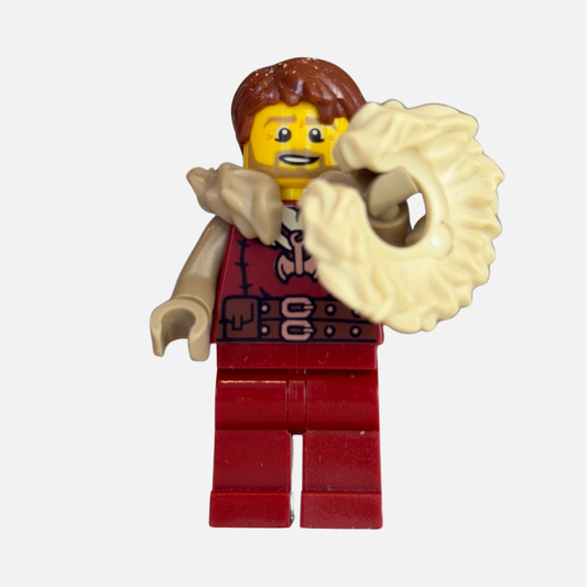 Peasant Fur Trader - Custom LEGO Castle Minifigure