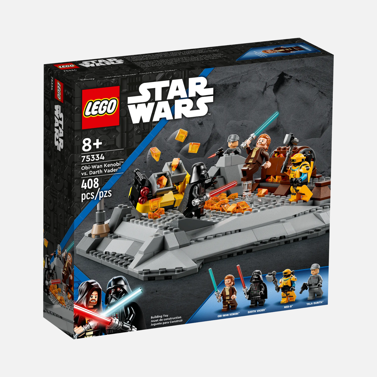 Obi-Wan Kenobi vs. Darth Vader – LEGO Star Wars Set (75334)