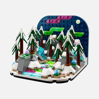 Wonders of the Natural World Northern Lights Diorama - LEGO Set (40785)