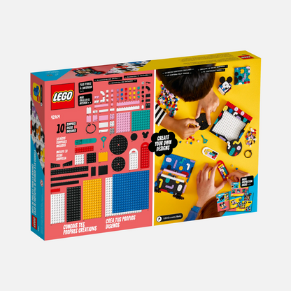 Mickey Mouse & Minnie Mouse Back-to-School Project Box – LEGO® DOTS Set (41964)