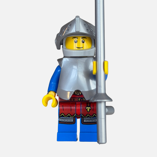 Jousting Knight "Lion Knight" Custom LEGO Castle Minifigure