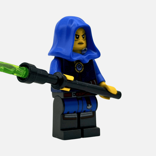 Black Falcons Warlock - Custom LEGO Castle Minifigure