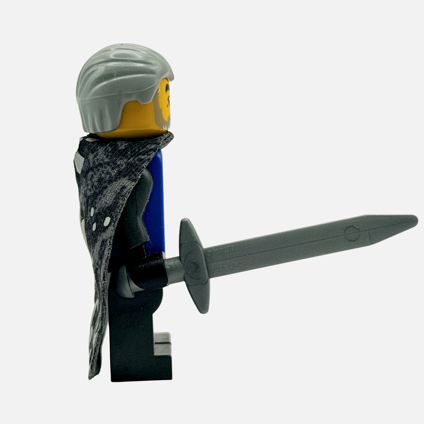 Black Falcons Captain - Custom LEGO Castle Minifigure