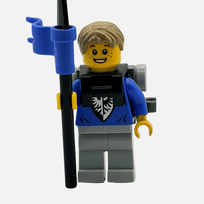 Black Falcons Squire - Custom LEGO Castle Minifigure
