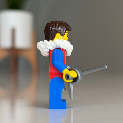 Lion Knights Prince - Custom LEGO Castle Minifigure