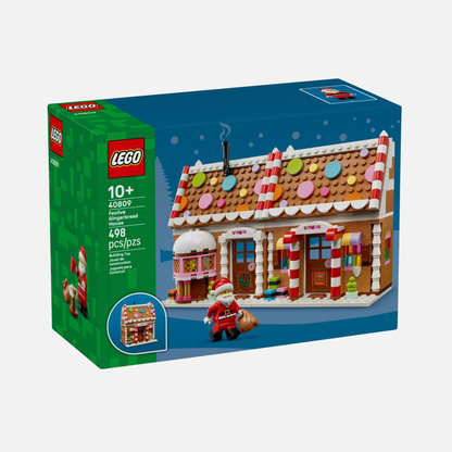 Festive Gingerbread House LEGO Set (40809)