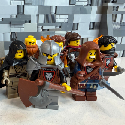 Wolf Pack - Castle Mystery LEGO Minifigures - 5 Pack