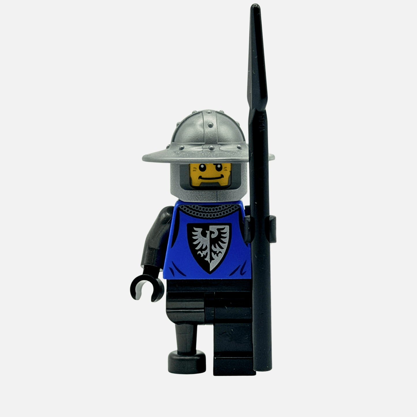 Black Falcons Spearguard - Custom LEGO Castle Minifigure