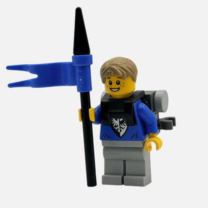 Black Falcons Squire - Custom LEGO Castle Minifigure
