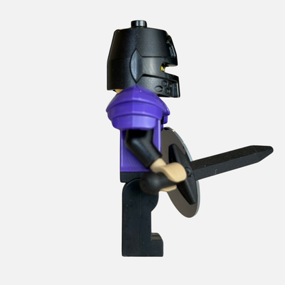 Knight "Violet Vanguard" Custom LEGO Castle Minifigure